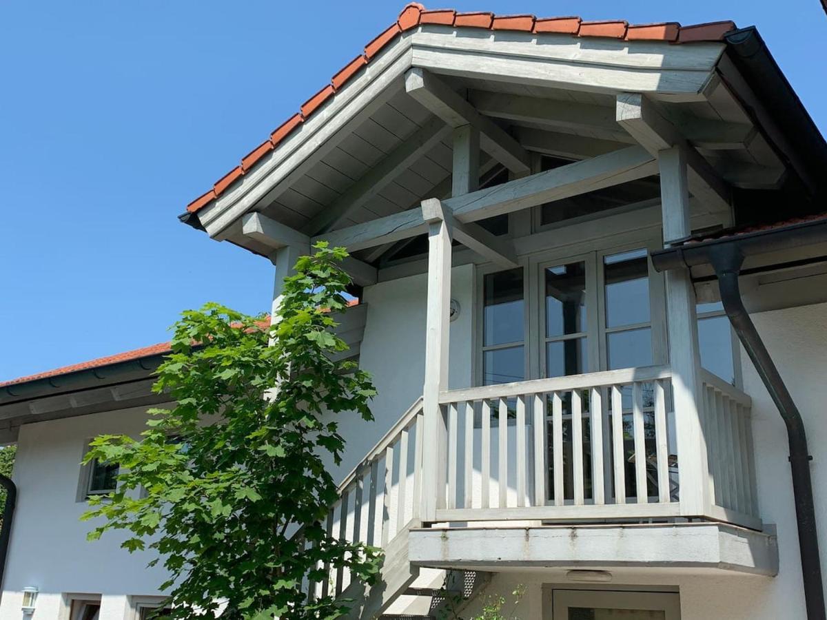 Alpenblick Nahe Muenchen Mit Outdoor Whirlpool - 21 Min Von Muenchen Mit Zug Assling 外观 照片
