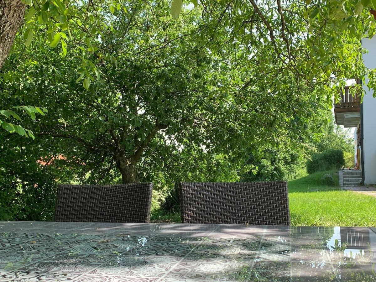 Alpenblick Nahe Muenchen Mit Outdoor Whirlpool - 21 Min Von Muenchen Mit Zug Assling 外观 照片